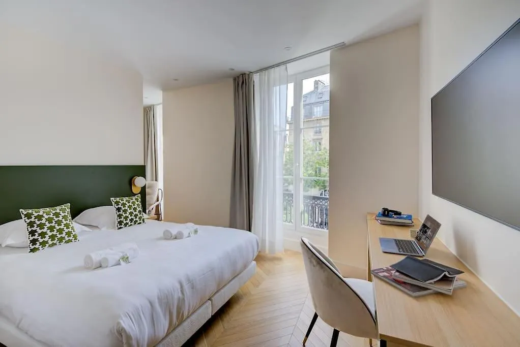 Stunning Family Flat - Grands Boulevards - With Ac Apartman